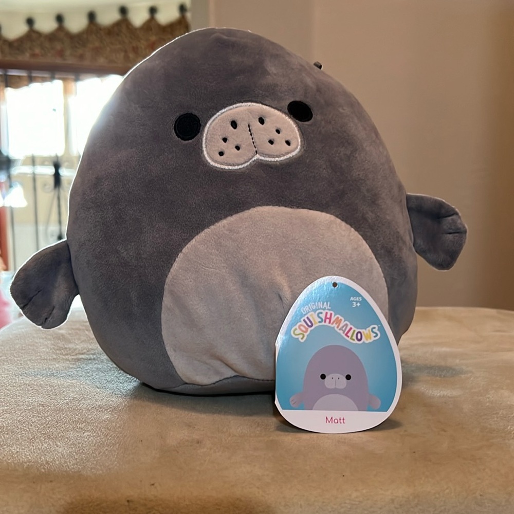 Squishmallow 5'' Matt the manatee